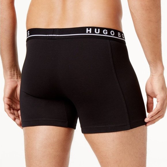 Hugo BOSS Boxer Briefs 3 Pack Cotton Stretch - New In Box - Picture 4 of 4